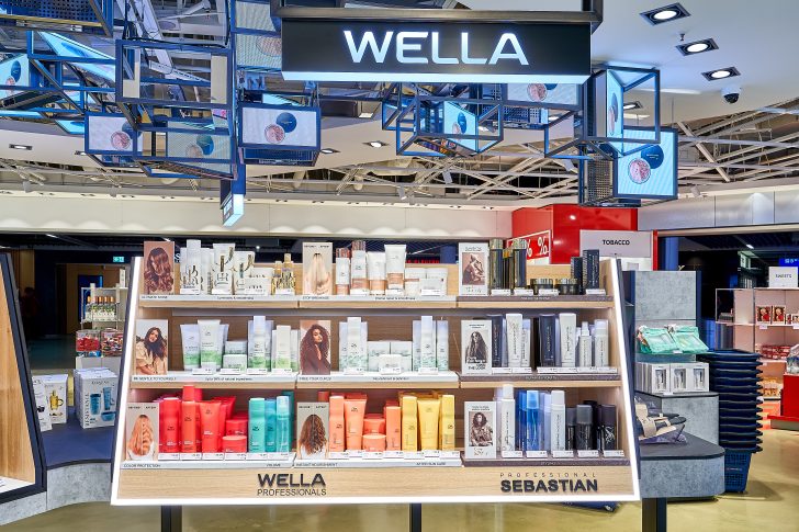 Wella at Frankfurt Airport – Kounter